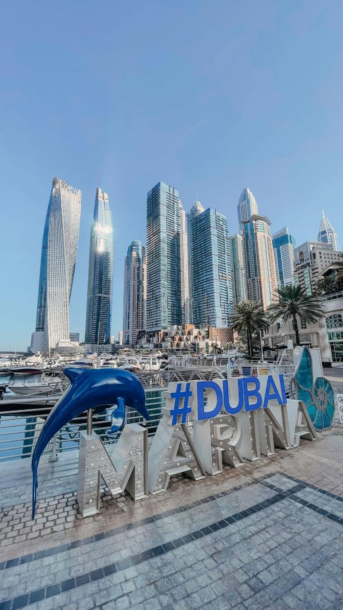 Charming Warm Suite With Amazing Views Of The City Dubai Bagian luar foto